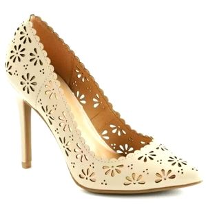 Lauren Conrad Beck Ivory Heels